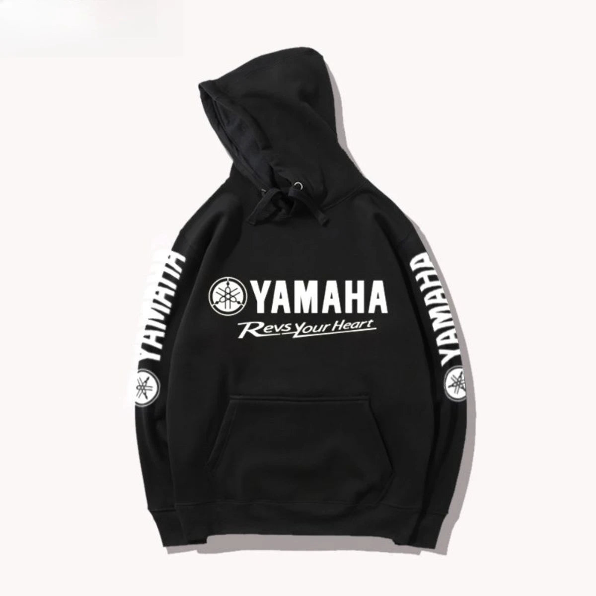 Winter Yamaha Yamaha Locomotive Long-sleeved Sweater, Men's Hooded Pullover Sweater Bottoming Shirt, Cycling Clothes Jacket - ATFH
