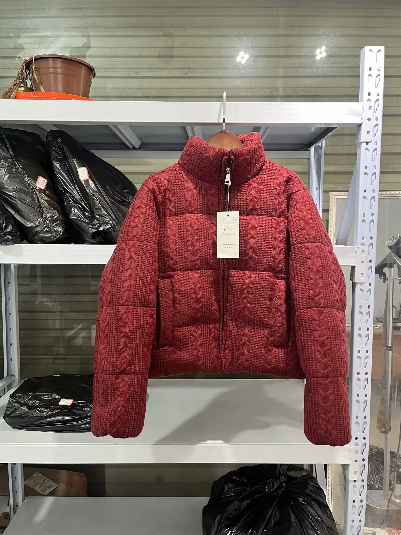 Jackets Women's Parkas Winter Coat Thick Warm Outwear Long Sleeve inszart Elegant Fashion With Zipper 2025 Casual Woman Jackets ATFH