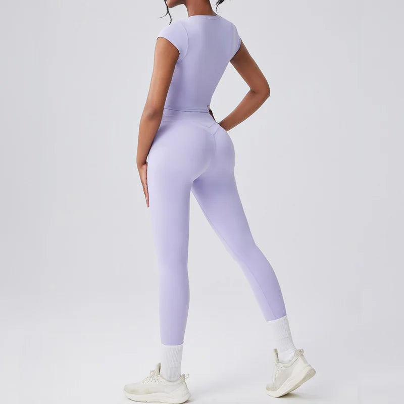 BIANHUI Women's Two Pieces Set Women Bra Shorts High Waist Quick Dry Running Fitness Sports Women's Tracksuit Female Clothing - ATFH