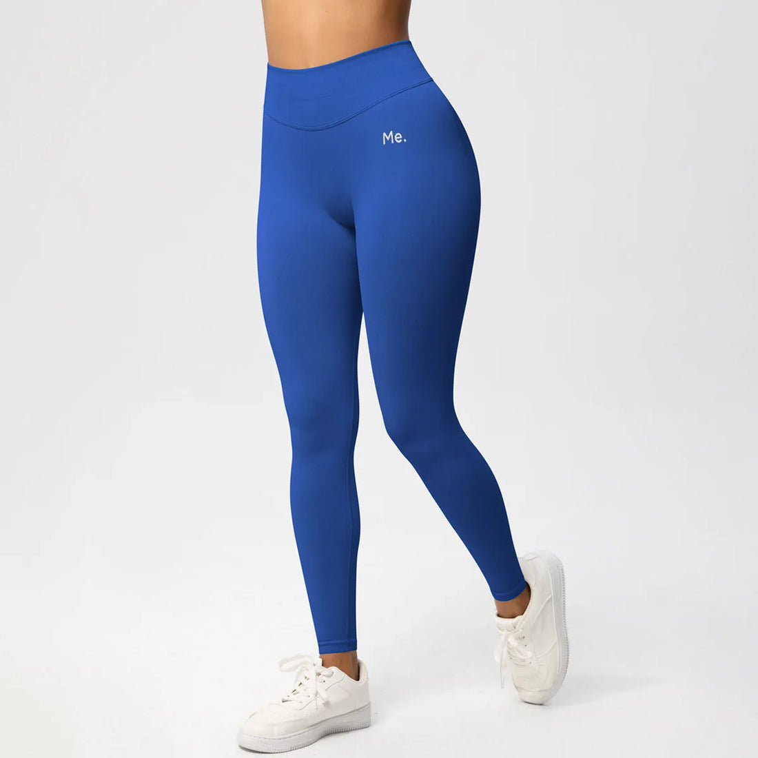 BetterMe New High Waist Solid Leggings Women Seamless Fitness Yoga Elastic Leggings Push Up Butt Knit Fashion Gym Workout Pants - ATFH