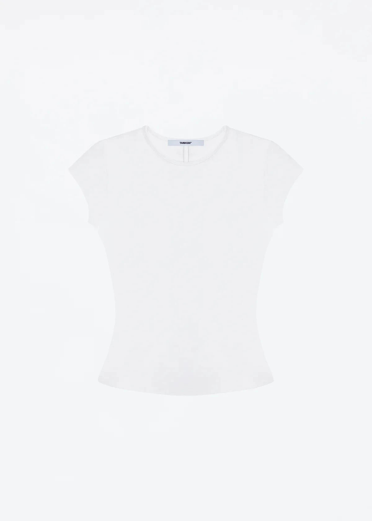 Tank Summer Women's Round-Neck Solid Color T-Shirt, a Baby Tee with a Great Fit, Slimming and Flattering, Made from Very Comfortable Fabric - ATFH