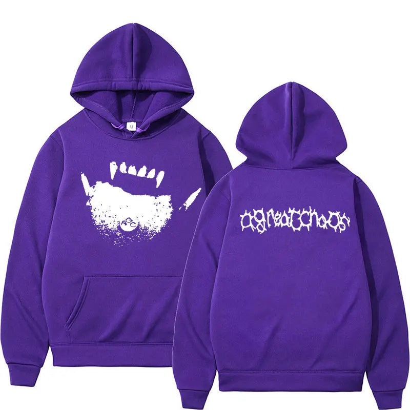Ken Carson AGC Actual Hate Teen X Vamp Hoodie A Great Chaos Opium Merch Hoodies Men Women Harajuku Fashion Trend Y2K Sweatshirts - ATFH