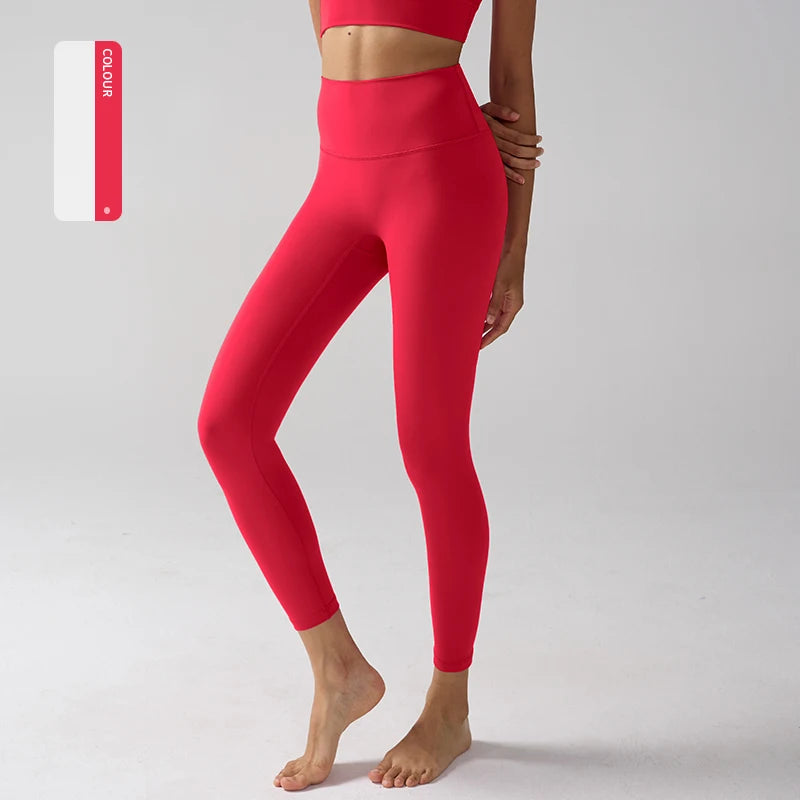 Four Seasons Sports Casual Yoga Pants Women's High-Waist Stretchy Peach Butt Sports Pants comfort Cycling Running Yoga Pants👖👏 - ATFH