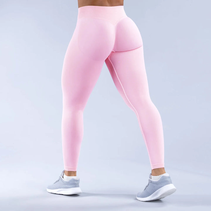 Seamless High-Elasticity Yoga Pants, Quick-Dry Running Butt-Lift Peach Hip Fitness Pants, Sports Active Yoga Leggings - ATFH