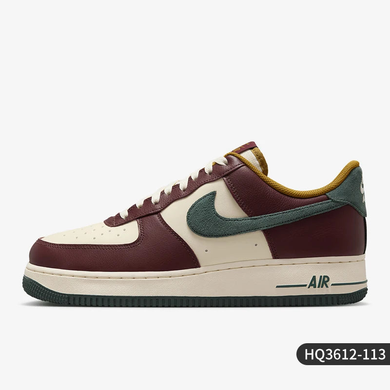 Nike Official Genuine AIR FORCE 1 Men's Casual Durable Sports Sneakers HQ3612-113 ATFH