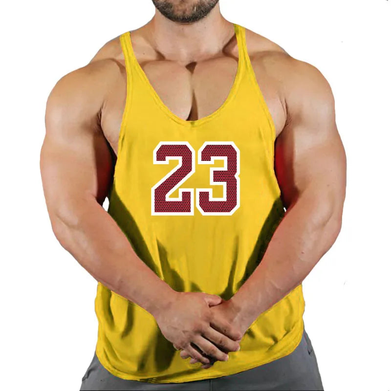Men's Clothing Gym Vest Vests Bodybuilding Man Top for Fitness Stringer Sleeveless Sweatshirt T-shirts Suspenders Man Clothes