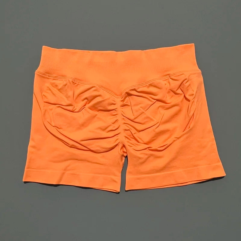 Women Gym Shorts Workout Scrunch Butt Seamless Leggings Seamless Yoga Leggings Bicycle Running Sportswear Fitness Sports Shorts Tahsi Fashion House
