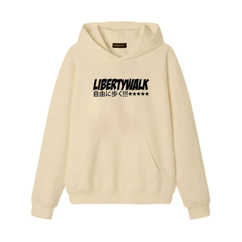 High Quality Liberty Walk printed Hoodies Men women harajuku car Graphics Sweatshirt Unisex Fleece vintage Long sleeve pullovers - ATFH