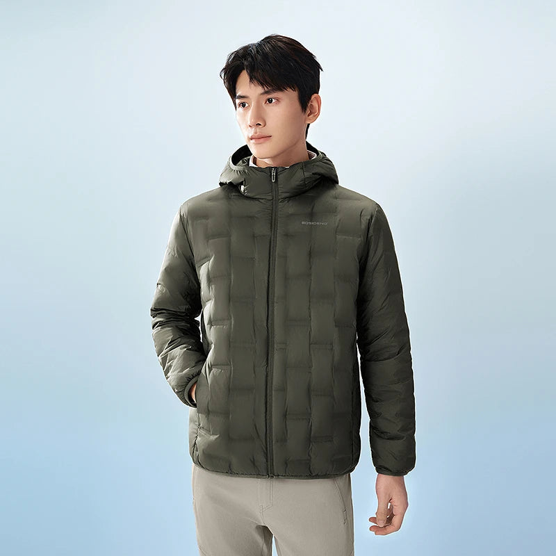 BOSIDENG 90% down jacket for men light weight jacket warm light high quality casual outwear