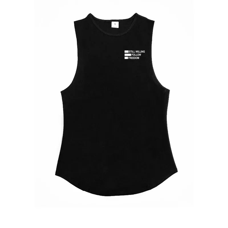 Mens Workout Muscle Cool Tank Top Clothing Stringer Comfortable Gym Sporting Fashion Fitness Vest Sleeveless Korean Singlets