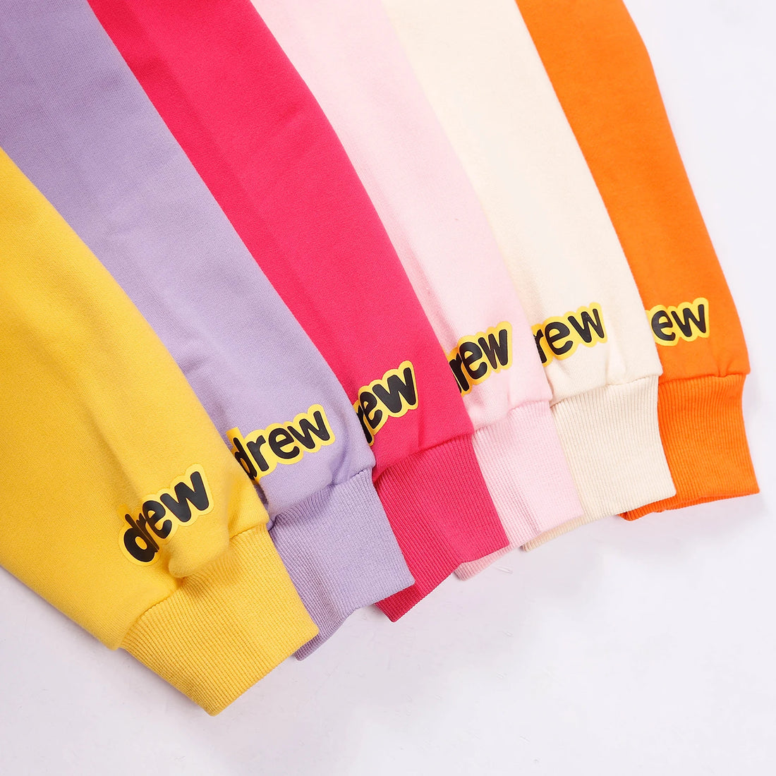 Drew House Multicolored Streetwear Hoodie Women Men Hip Hop Pullover Sweatshirt Unisex Couple Casual Hoodies - ATFH