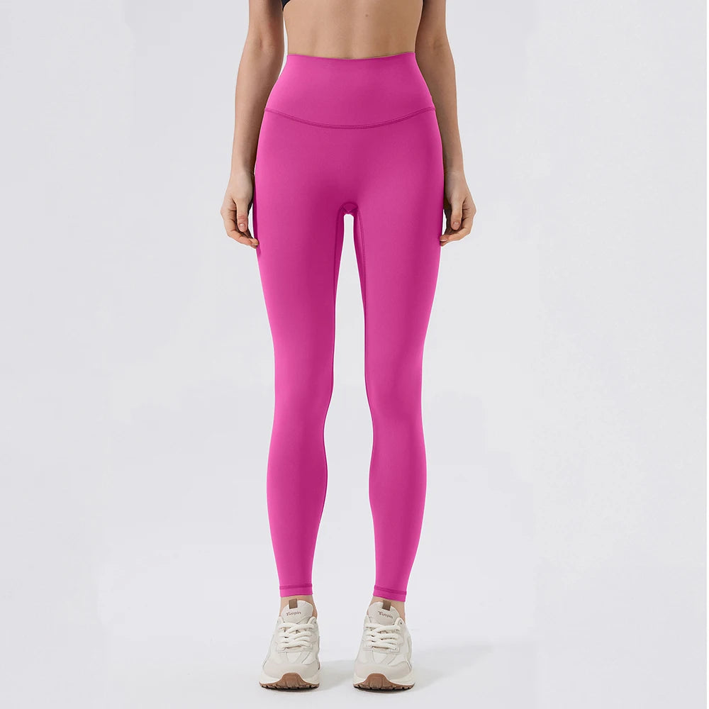Women Back Waist Pocket High Waist Yoga Legging Women Sport Cropped Pants Butter Athletic Gym Comprehensive Training Jog - ATFH
