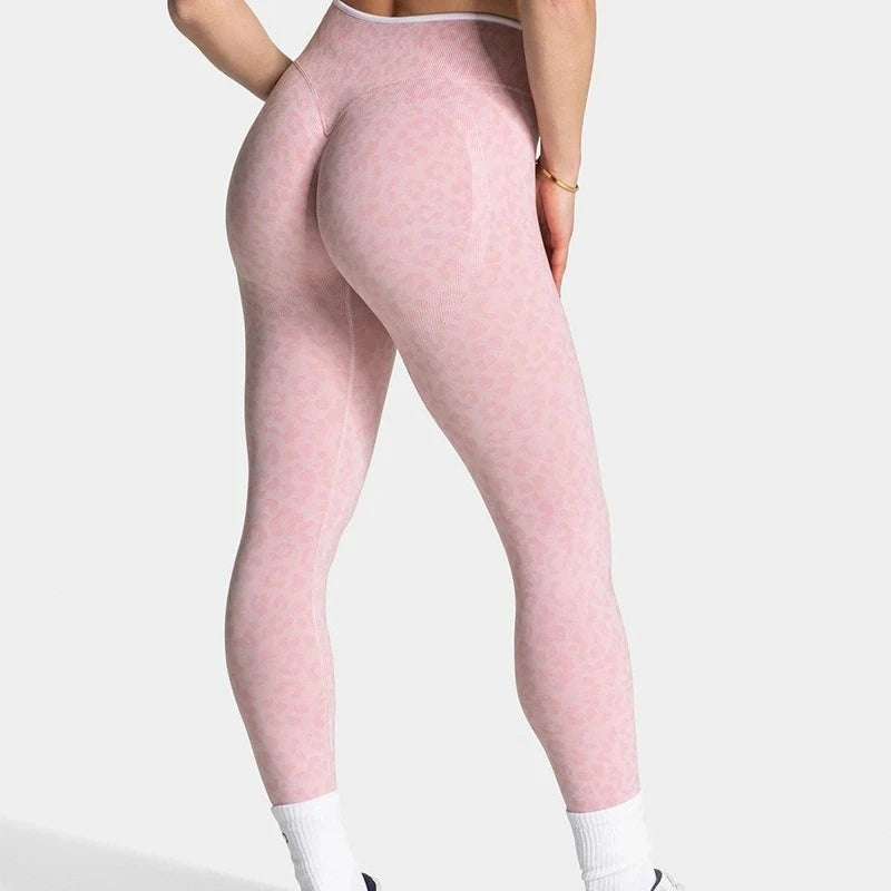 Yoga Sporty Leggings For Women Fitness Women's Leggings Sports Tights Pants Sportswear Woman Gym Trousers Yoga Workout Clothes - ATFH