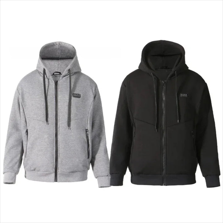 Smart Heated Hoodie for Men's 23 Areas Four Control Constant Temperature USB Charging Heating Sweatshirt Winter Warm Hoodies - ATFH