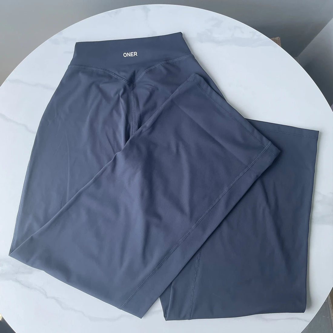 Flared Leggings Straight Leg Leggings Woman Wide-leg Pants Yoga Breathable Fitness Clothing Versatile Casual Pants ATFH