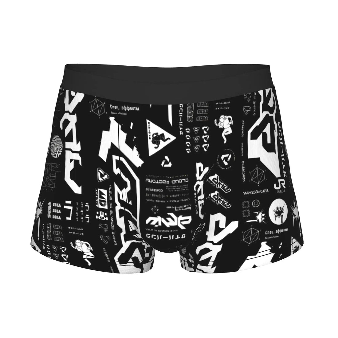 Tokyo Y2K Comics Boxers Shorts Men Anime Girl  Briefs Underwear Cool Underpants