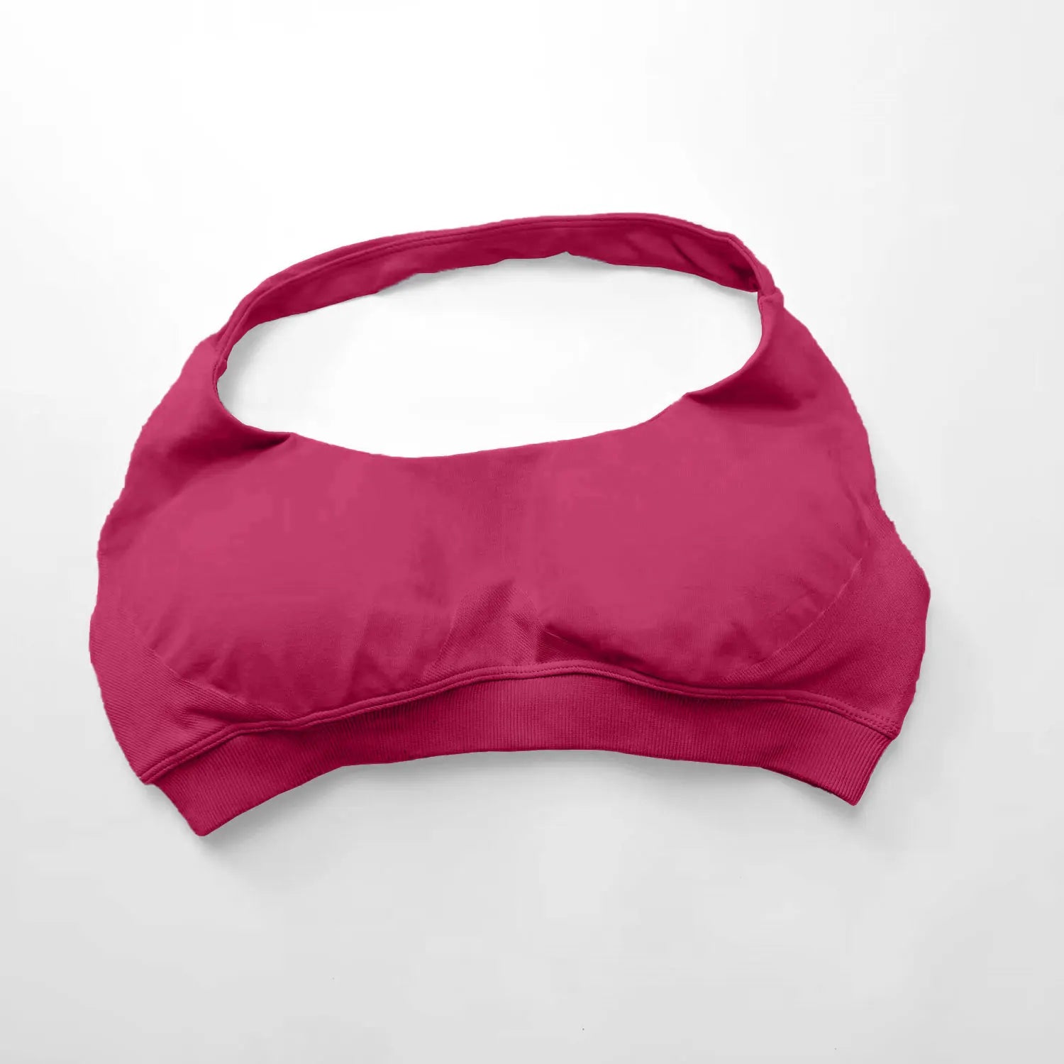 NCLAGEN Impact Sports Bra Women Seamless Halter Top High Support Push-up Open Back Gym wear Fitness Yoga Workout underwear - ATFH