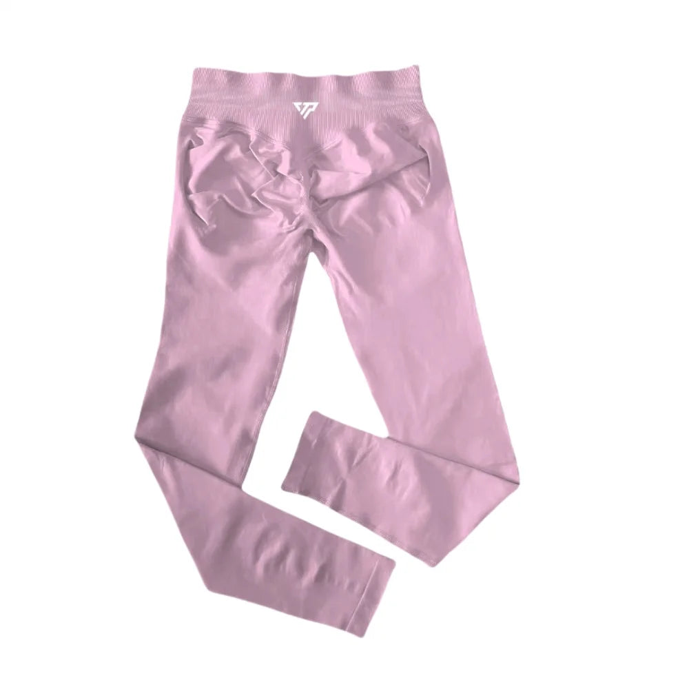 KEEP THAT PUMP Recoil Leggings Fitness Gym Yoga Cycling Seamless Women's Pants Hip Pleated High Waist Tight Scrunch Butt Pants - ATFH