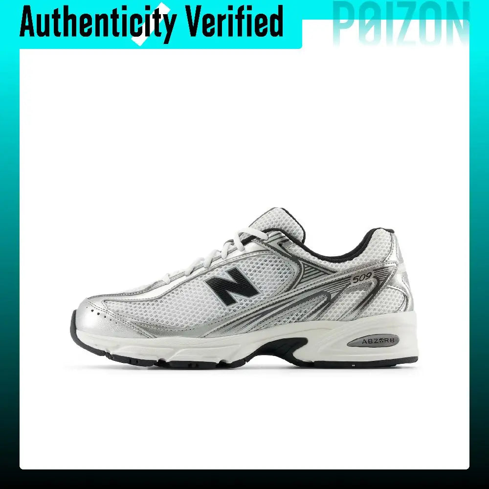 New Balance NB 509 Casual Shoes Unisex White/Silver U5098GV