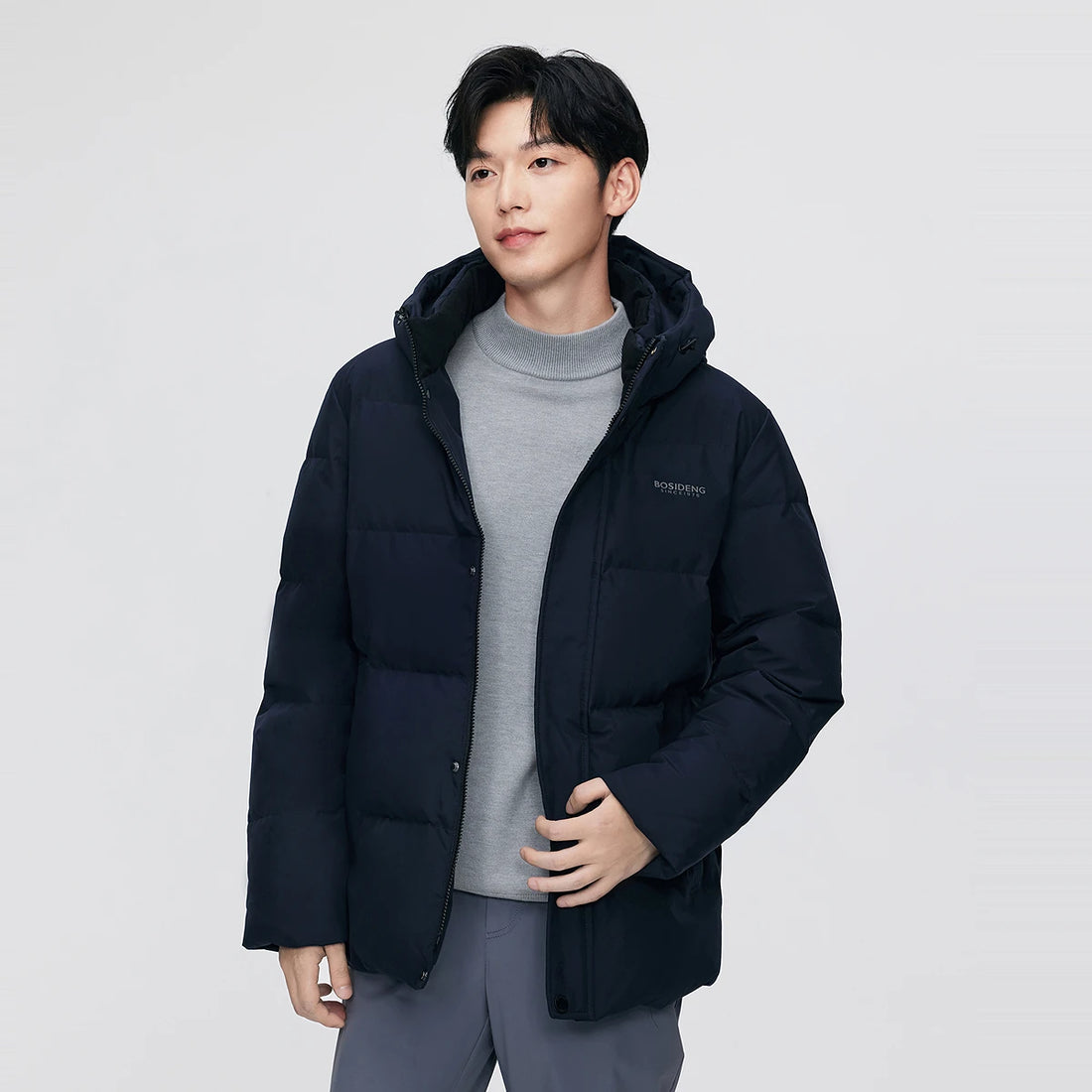 BOSIDENG 90% down jacket for men Winter Jacket Duck Down Jacket thicken warm outwear Puffer Jacket Hooded jacket plus Big size