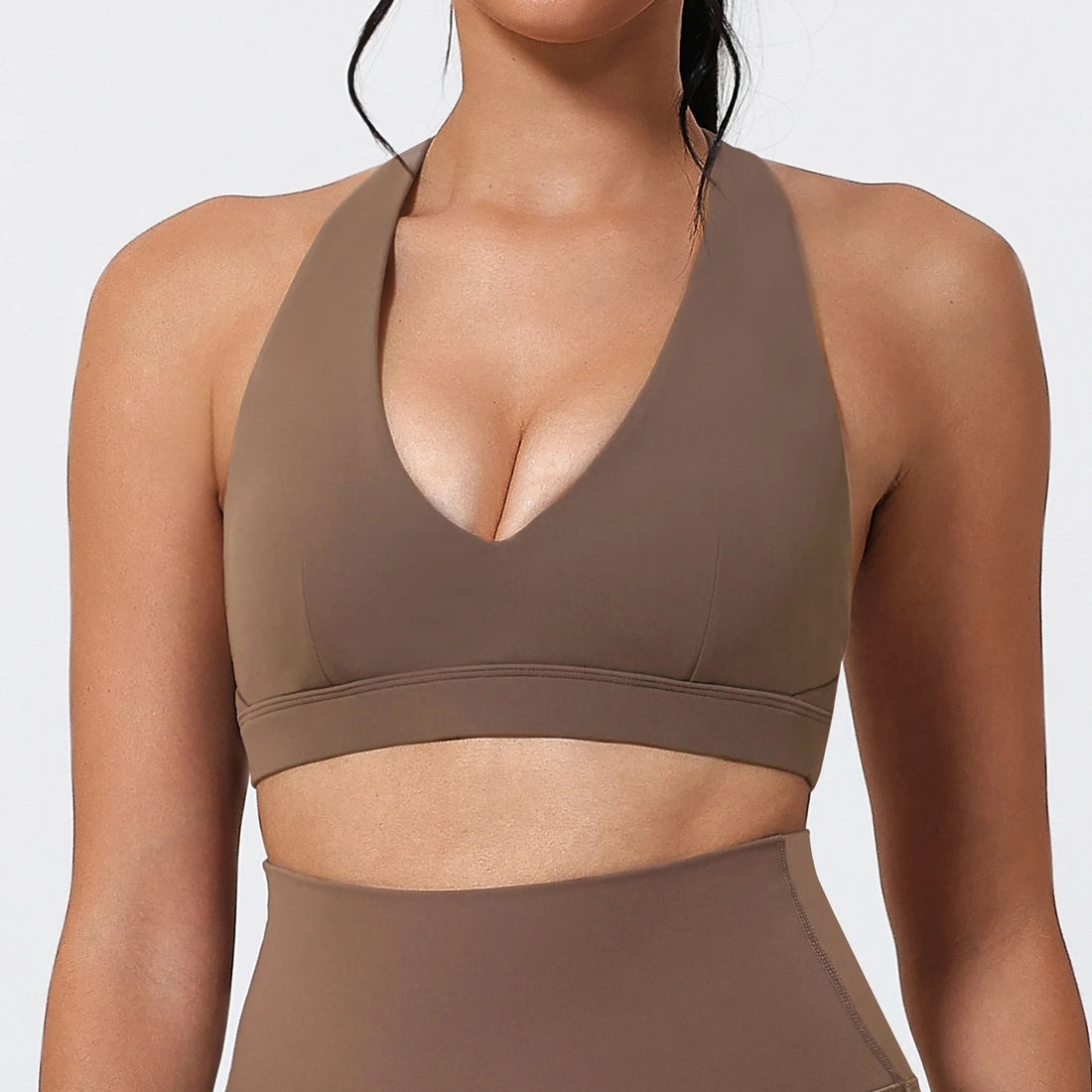 Hearuisavy Summer Women Sports Bra Pilates Yoga Bra Gym Underwear Running Shock Proof Breathable Quick-Dry Fitness Top For Girls - ATFH