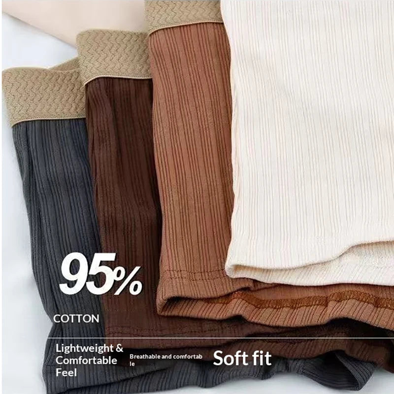 4pcs Men Underwear Cotton Men Boxer Shorts Medium Waist Breathable Men Panties Larger Size 6XL-Lot Soft Comfortable Men Boxer