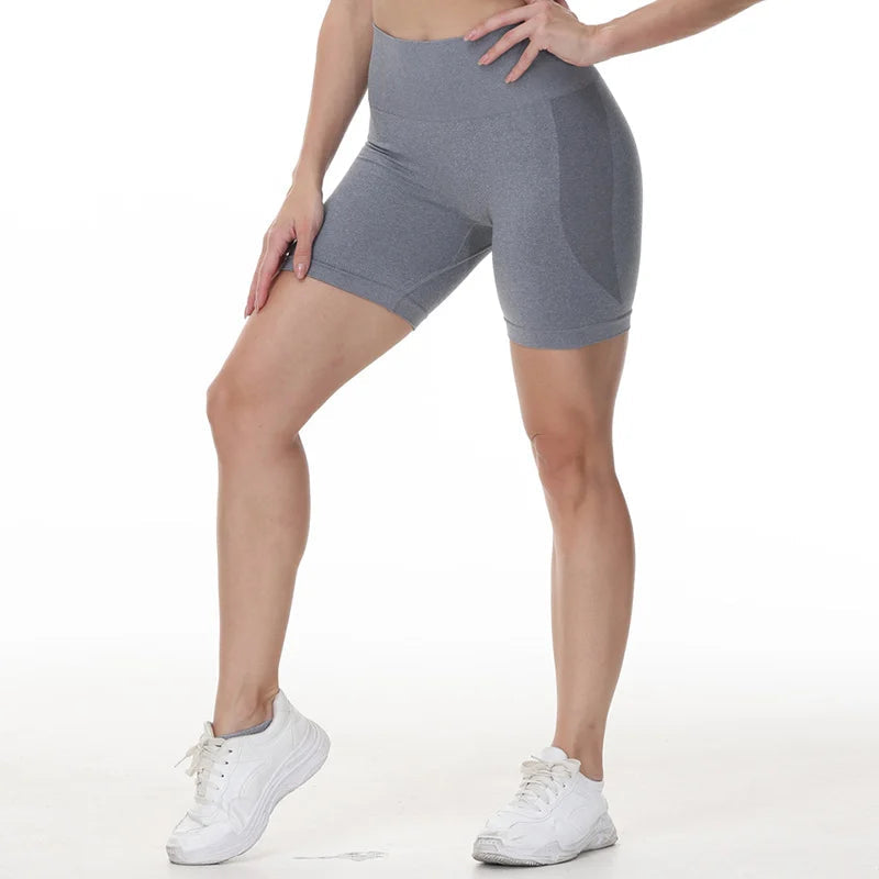 Push Up Yoga Shorts Spandex Solid Seamless Shorts Soft Workout Clothes For Women Tights Fitness Outfits Yoga Pants Gym Wear Tahsi Fashion House