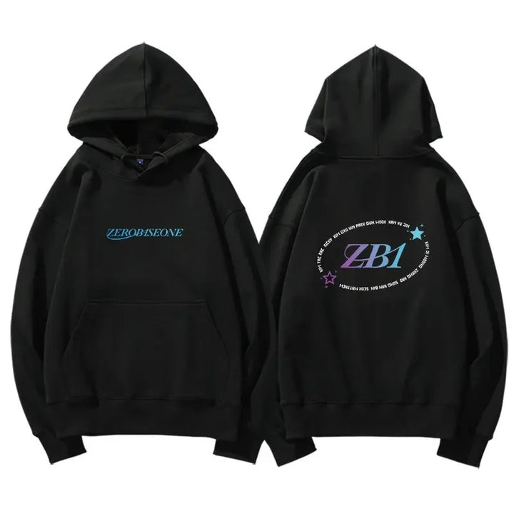 KPOP ZB1 ZEROBASEONE Ablum Oversized Women/Men Hoodie Sweatshirt ZHANG HAO SUNG HAN BIN RICKY MATTHEW HANYUJIN K-POP Clothes - ATFH
