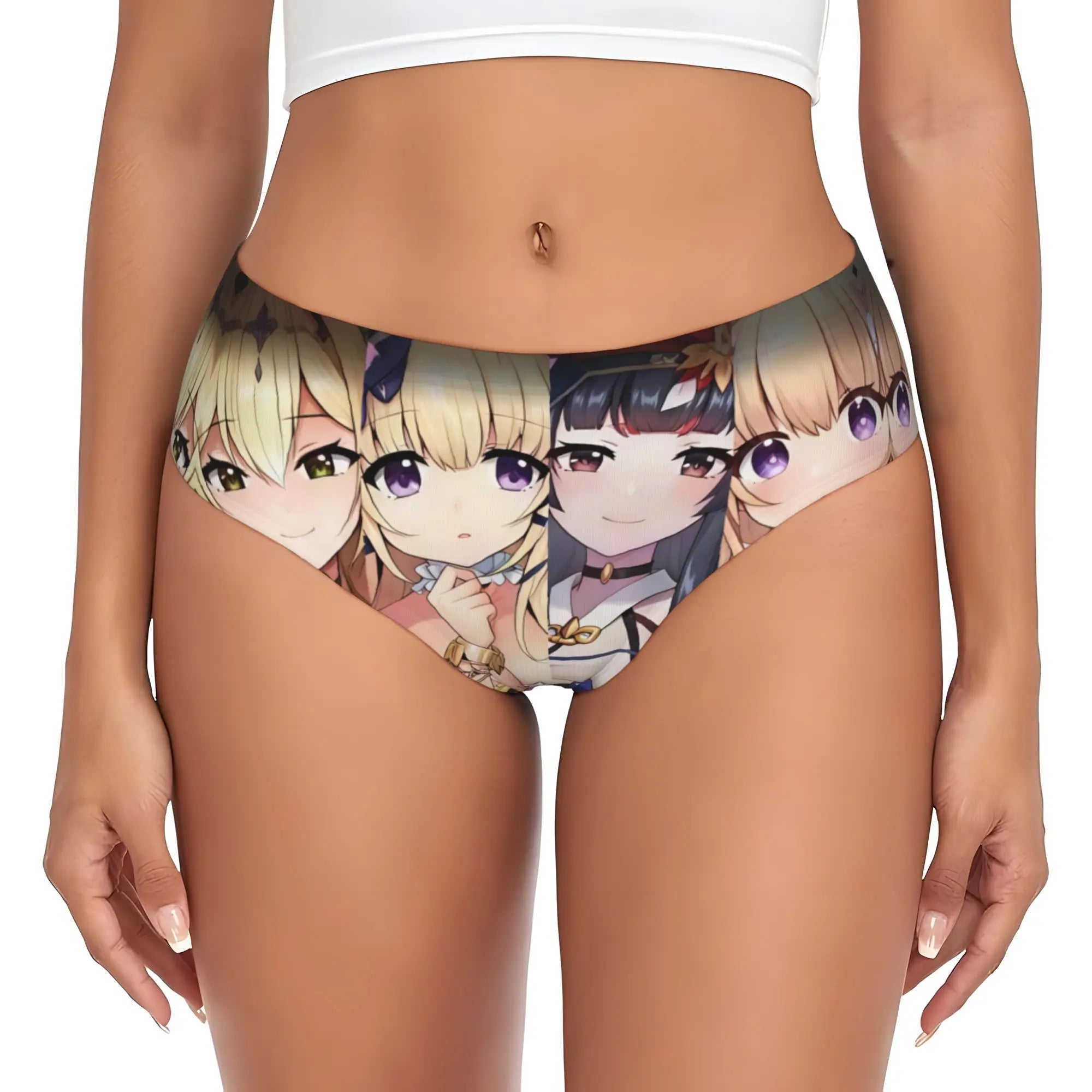Game Japan Anime Tenkafuma  Brief Panties Women Comfort Stretch Comic  Underwear