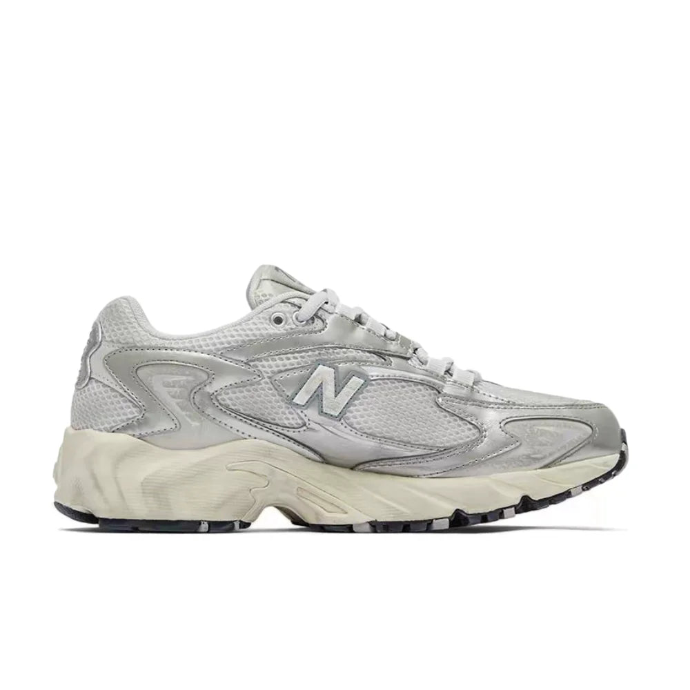 New Balance NB725 Comfortable and Versatile Low-Top Casual Running Shoes for Men and Women, Retro Mercury Style ML725SG1