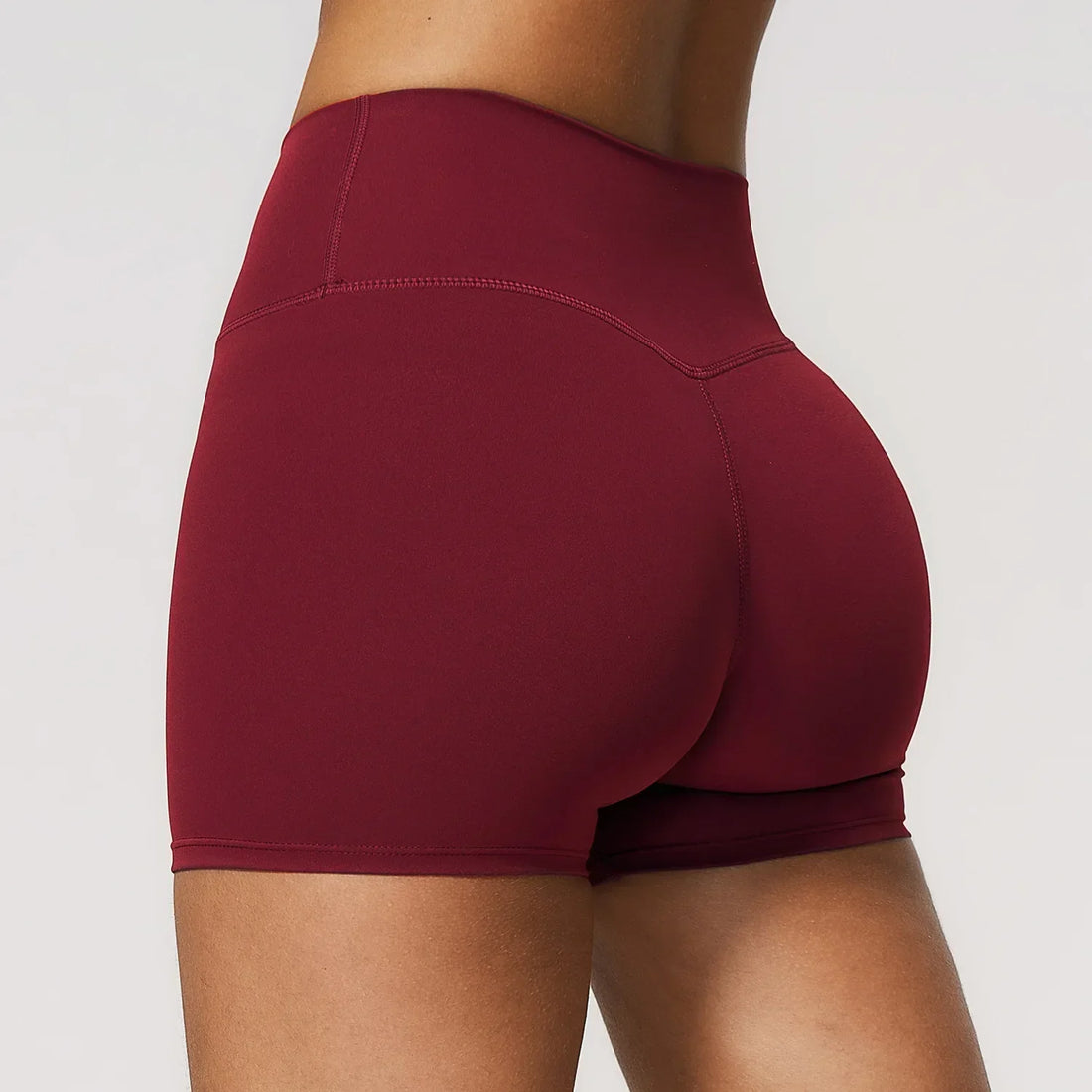 A Women's Summer Shorts Low Waist Seamless Shorts Gym Shorts Yoga Shorts Running Shorts and High Stretch Cycling Training Shorts