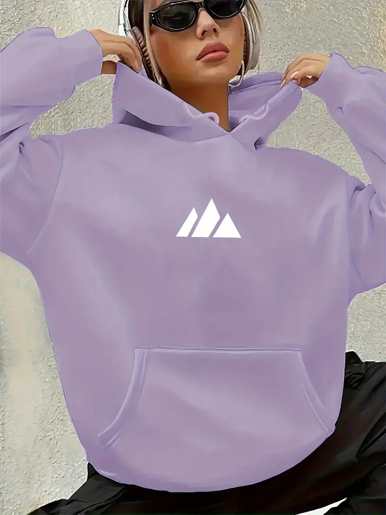 2026 new Autumn and winter personalized printed hoodie for men and women, single item kangaroo pocket hoodie