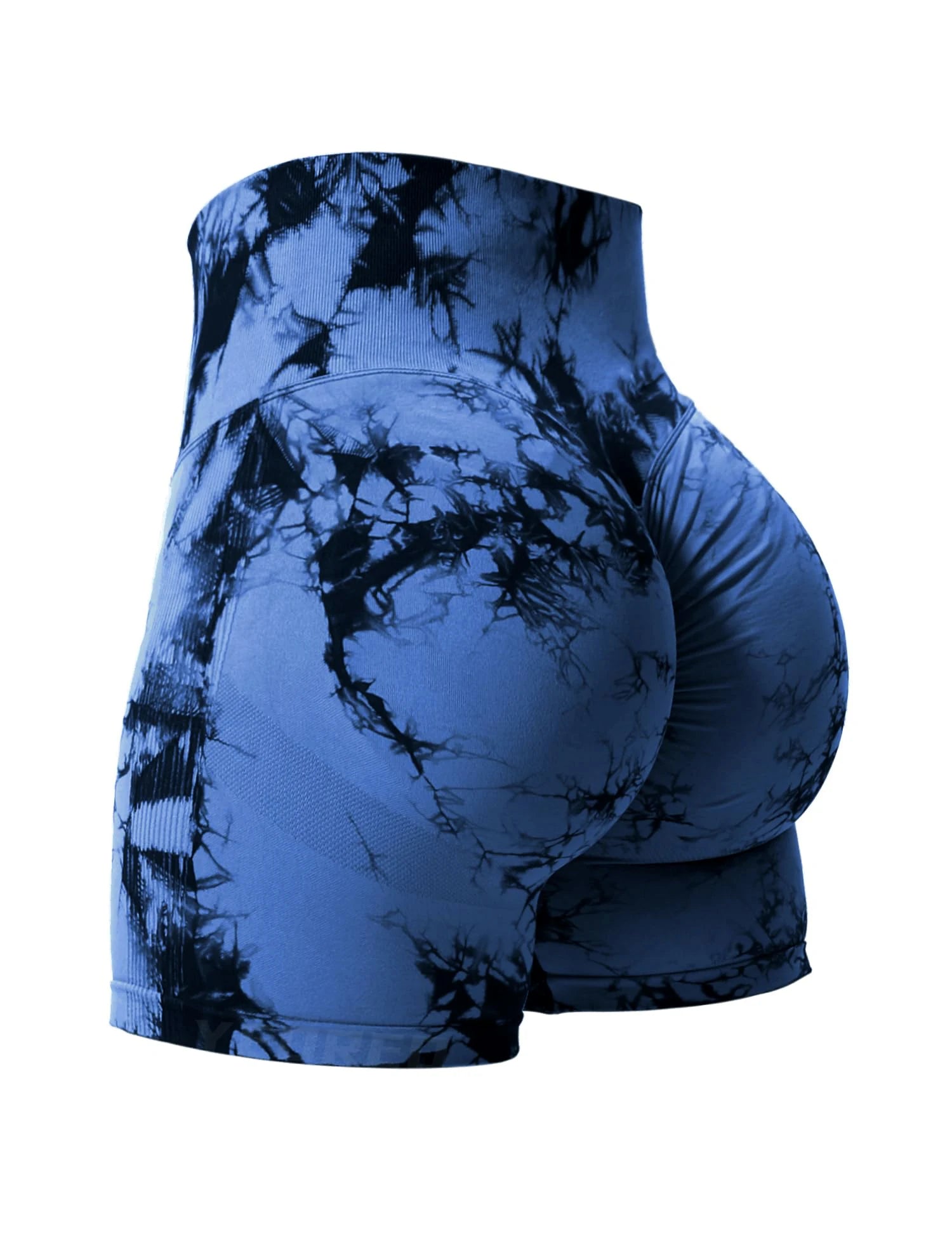 Butt Lifting Tie Dye Summer Shorts Woman High Waist Stretch Sport Shorts Outdoors Summer Outdoors Shorts Woman Tahsi Fashion House
