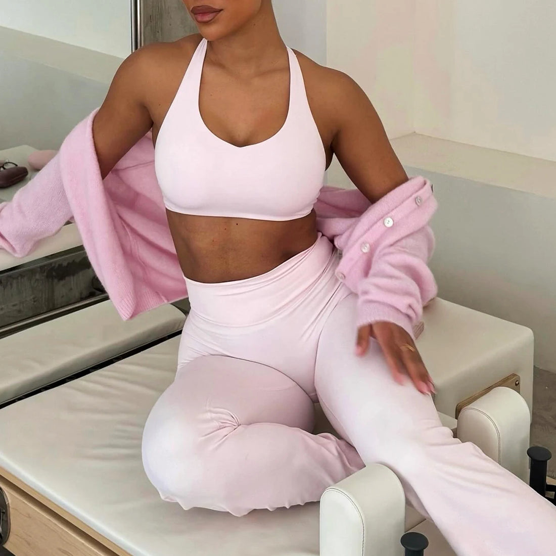 Tank Top Gym bra Sports Bra Top Women Yoga Bras Crop Top Fitness Gym Clothing - ATFH