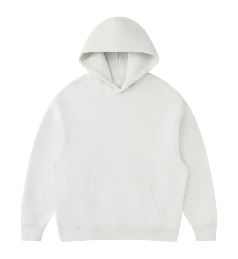 01 400GSM Hoodies Basic Fleece 20+ Colors Men Women Long Sleeve Oversized Hooded  Wholesale Sportswear Soft Unisex Jogging - ATFH