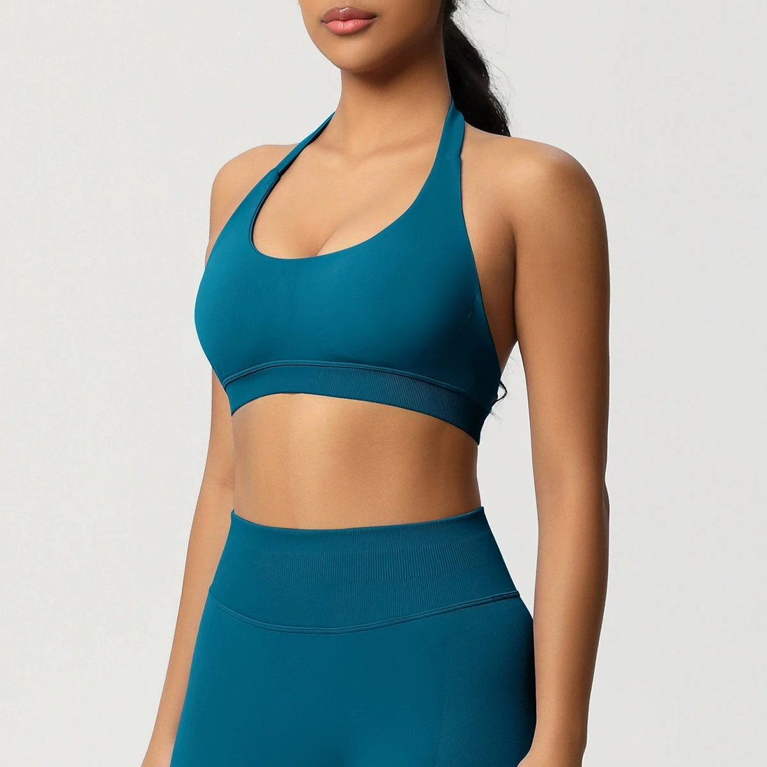 Sports Bra Seamless Workout Tops Gym Fitness Underwear Yoga Bras Sexy Athletic Sport Bra Women Backless Gym Training Crop Top - ATFH