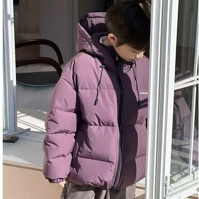 New  Boy  Winter Down Jacket Thickness Kids Baby  Coats  Children   Autumn  2025-A096