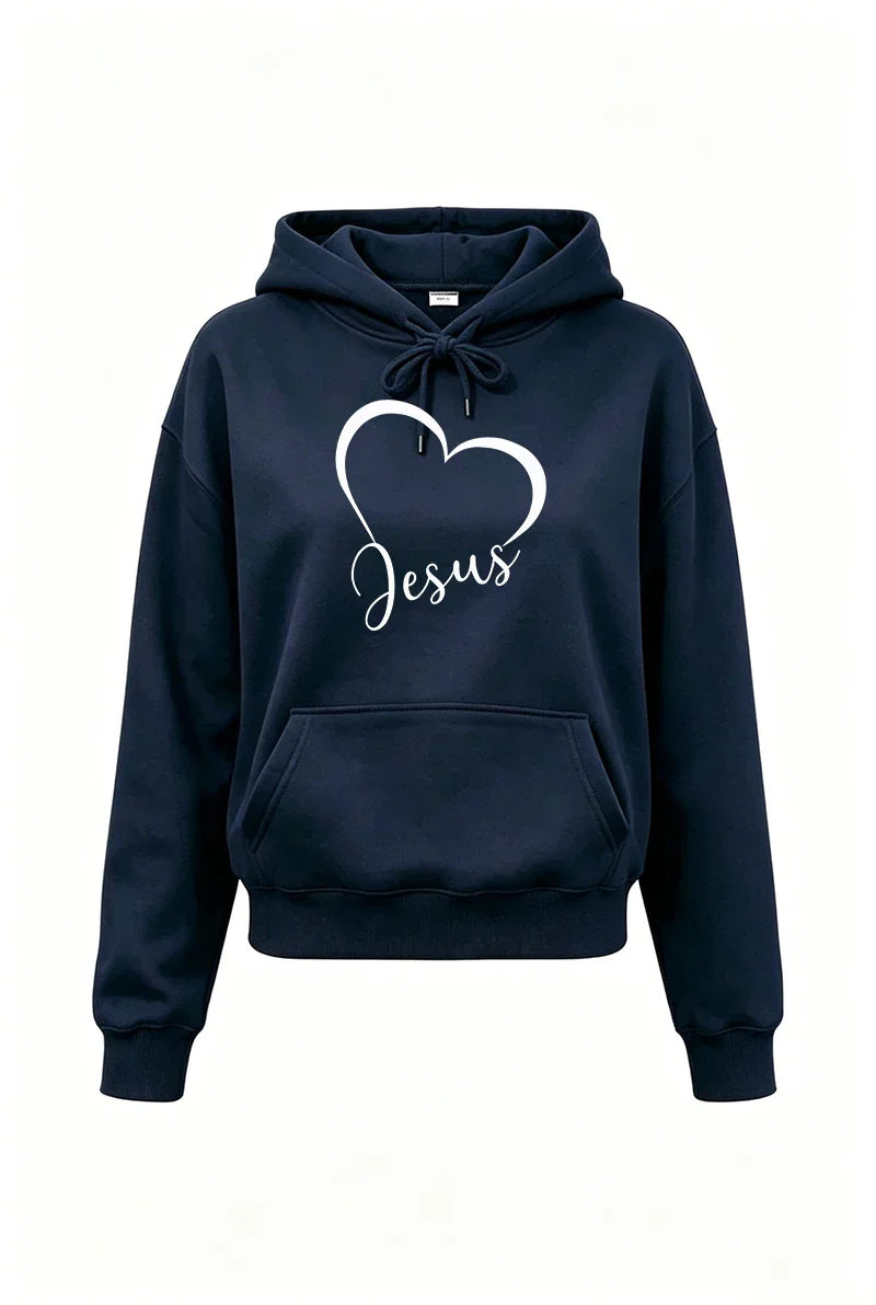 Women's Tracksuit Print Casual Hooded Sweatshirts Outdoors Sports Jogging Clothing Autumn Winter Versatile Single Hoodie Pants