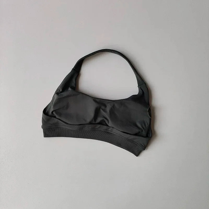 Shockproof Seamless Sexy Padded Athletic Sport Bra Women Backless Workout Gym Anti-Shock Yoga Crop Top Fitness Bra Suits - ATFH