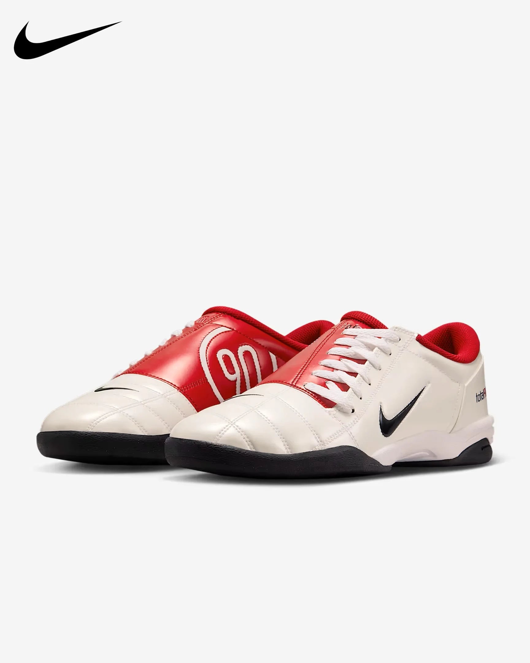 Nike Total 90 IIl Manchester United Football Shoes Unisex Fashion Comfortable Anti-Slip Wear-Resistant Soccer Cleats HQ2851-100 ATFH