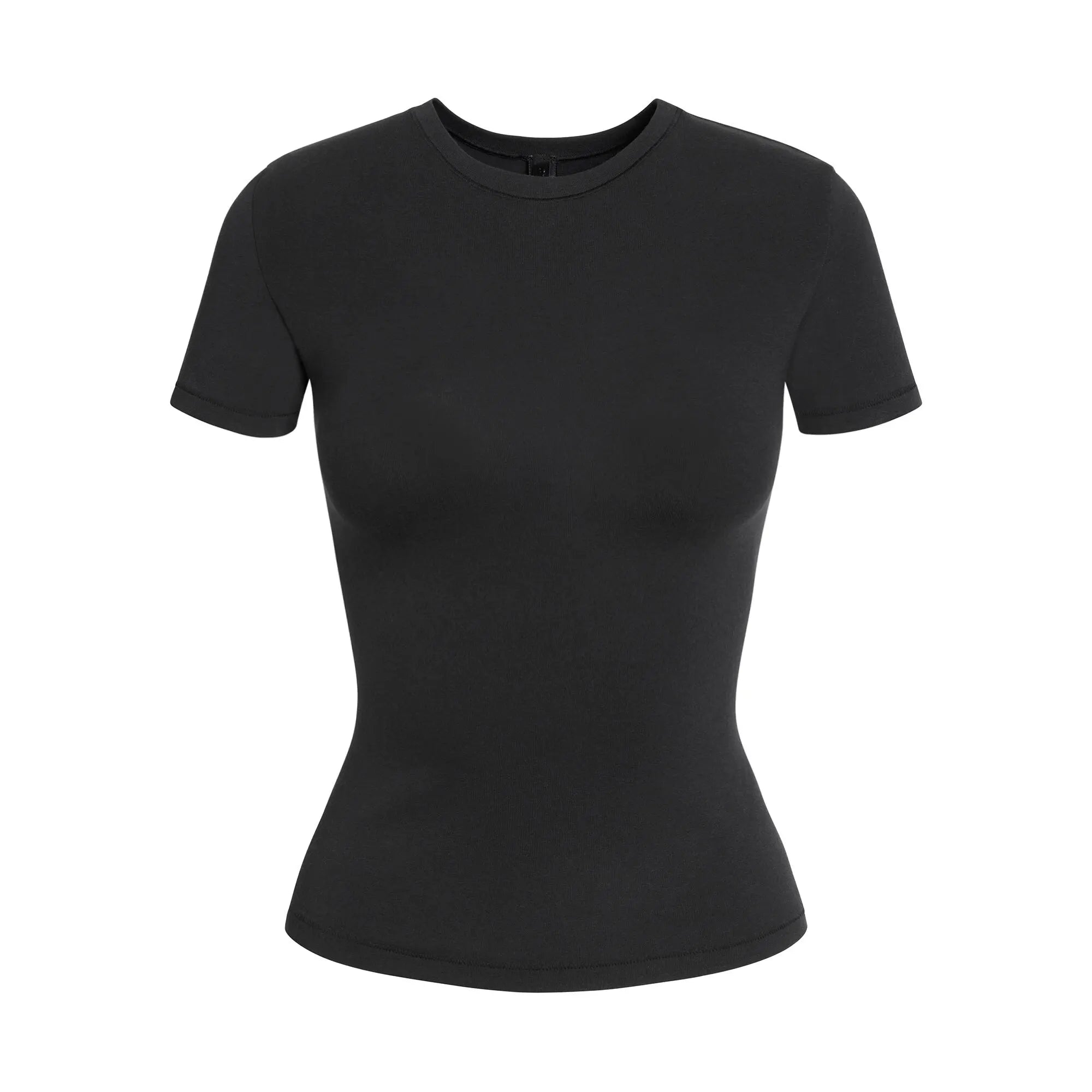26SS COTTON JERSEY TSHIRT - Kardashian Cotton Jersey Short Sleeve T-Shirt - ATFH