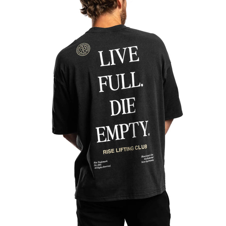 Die Empty Fitness Training Sports Trendy Casual T-Shirt Men's and Women's Luxury Brand Top ATFH