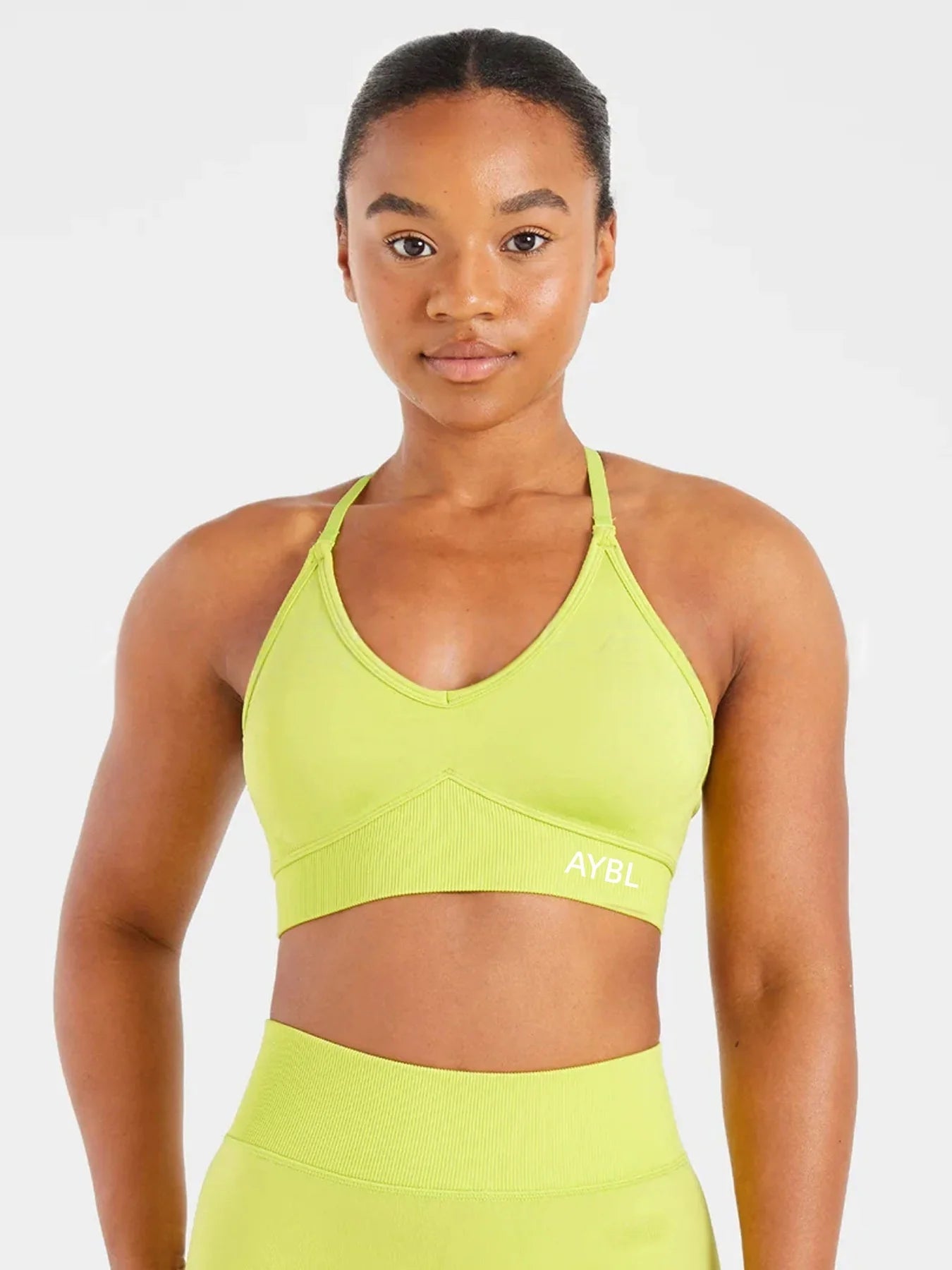2 Pcs Impact Shorts Women Seamless Sports Yoga Pants Gym Clothes Fitness Workout Adapt Seamless Strappy Sports Bras Set Tahsi Fashion House