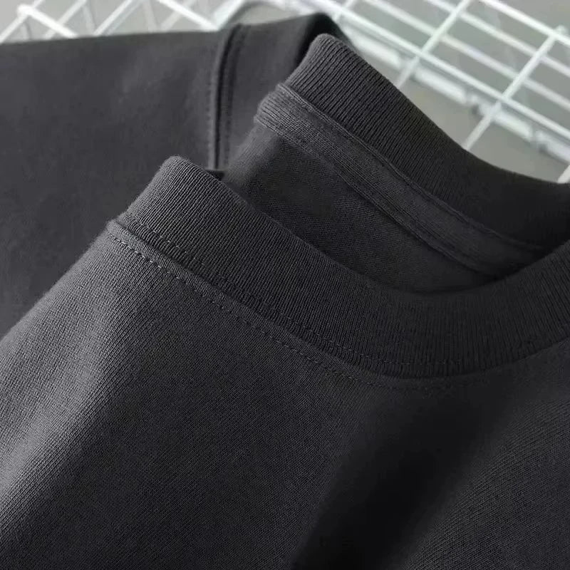 Fear No Evil Oversized Fitness Training Sports Trend Leisure T-Shirt Men's and Women's Luxury Brand Top ATFH