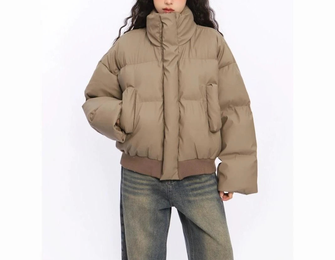 2025 New Cotton Jacket Retro Short Women's Winter Fairy Down Cotton ATFH