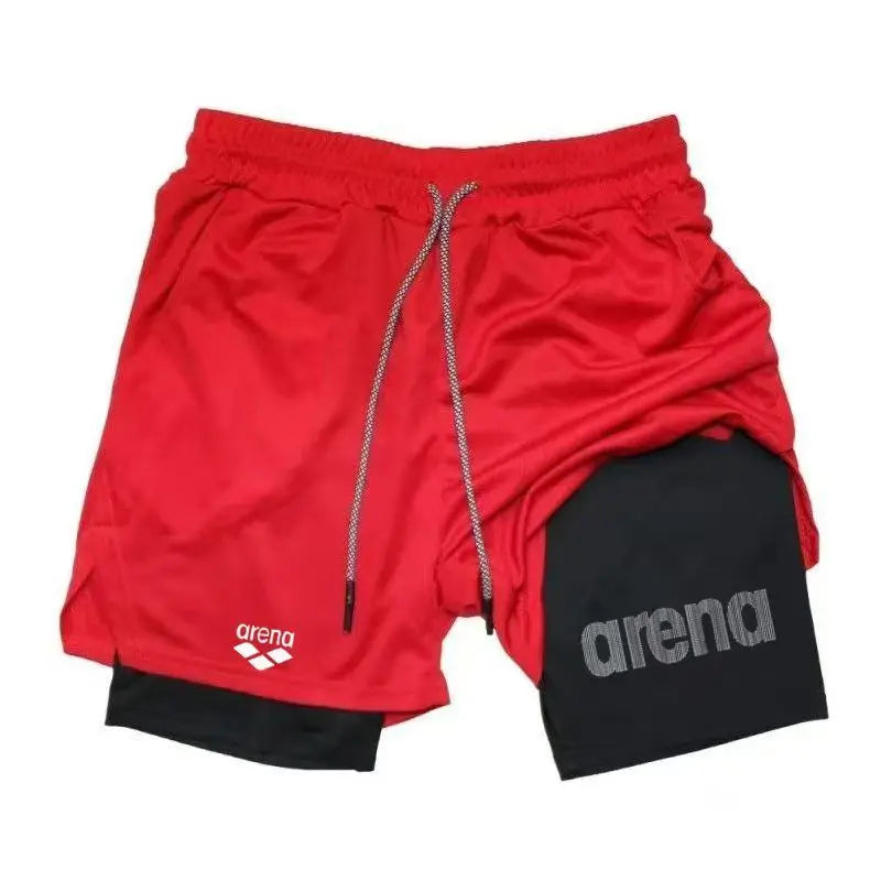 Summer Men's Gym Shorts, Beach Surfboard Shorts, Breathable Quick Drying Sports Launched