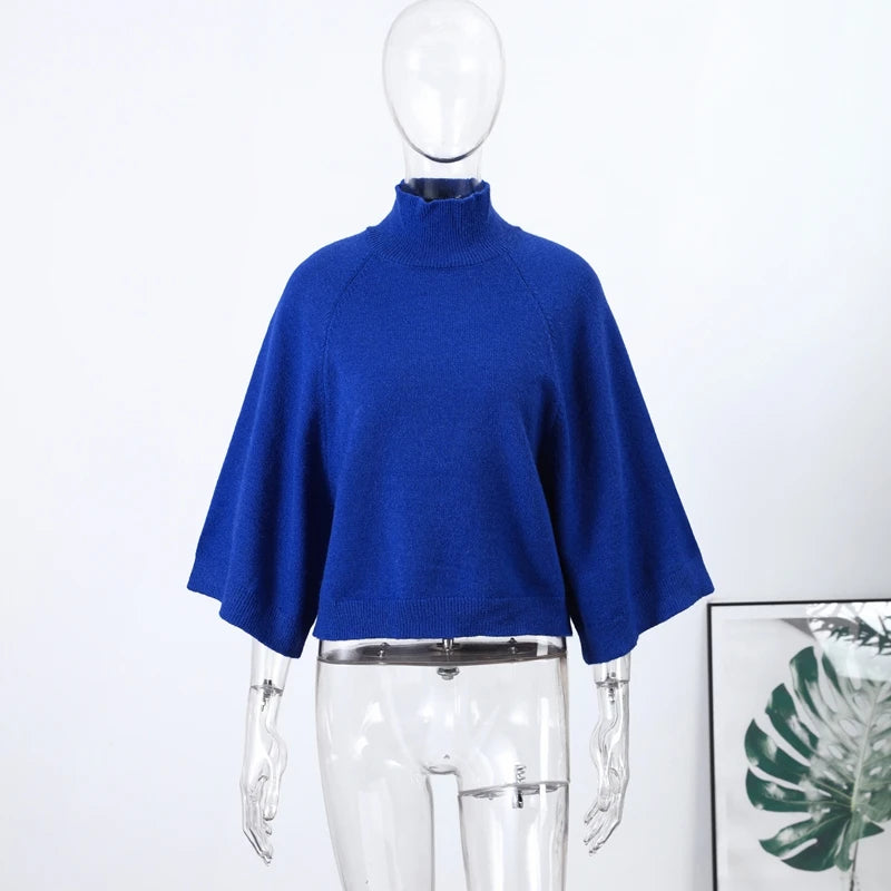 Fashion Green Knit Hooded Sweater Women Loose Long Sleeve Pocket Female Sweaters 2025 Autumn Winter New Lady Warm Pullovers - ATFH