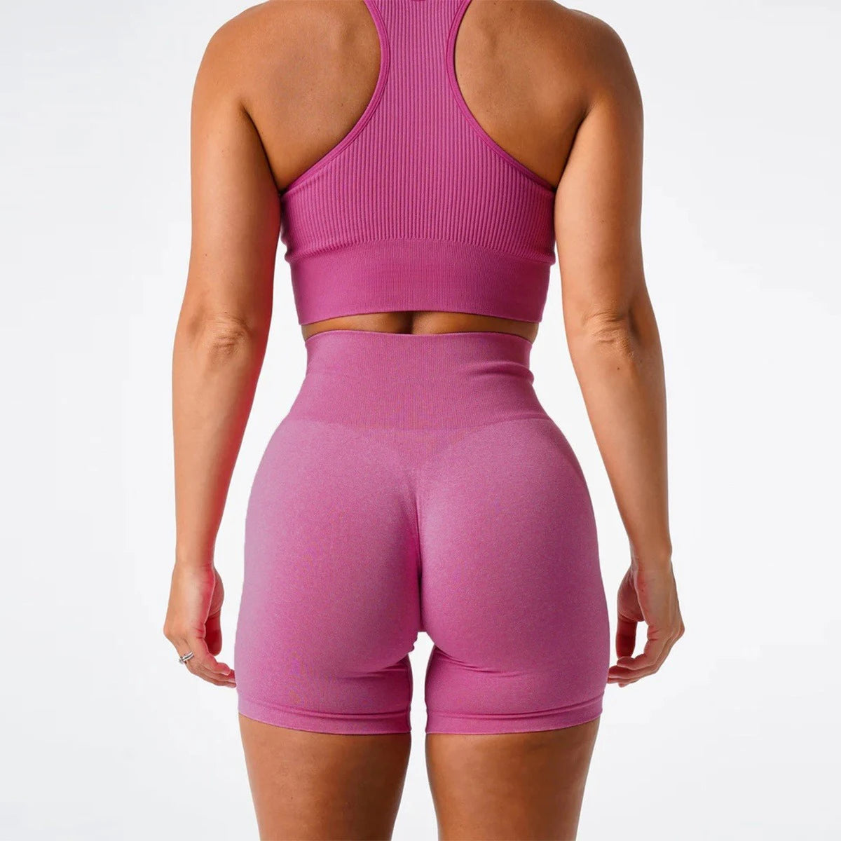 Pro Spandex Shorts Woman Fitness Elastic nv navigation Sports Running Yoga pants  tight pants cycling shark pants Tahsi Fashion House