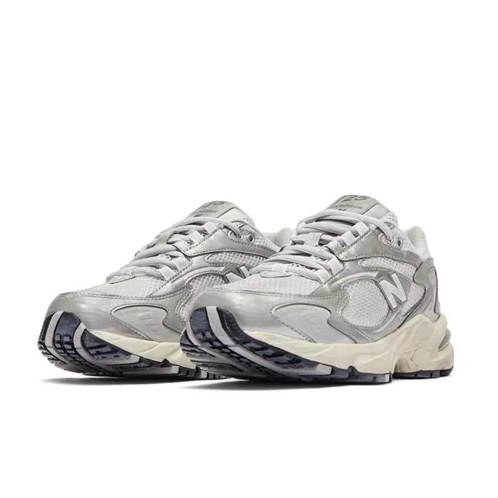 New Balance NB725 Comfortable and Versatile Low-Top Casual Running Shoes for Men and Women, Retro Mercury Style ML725SG1