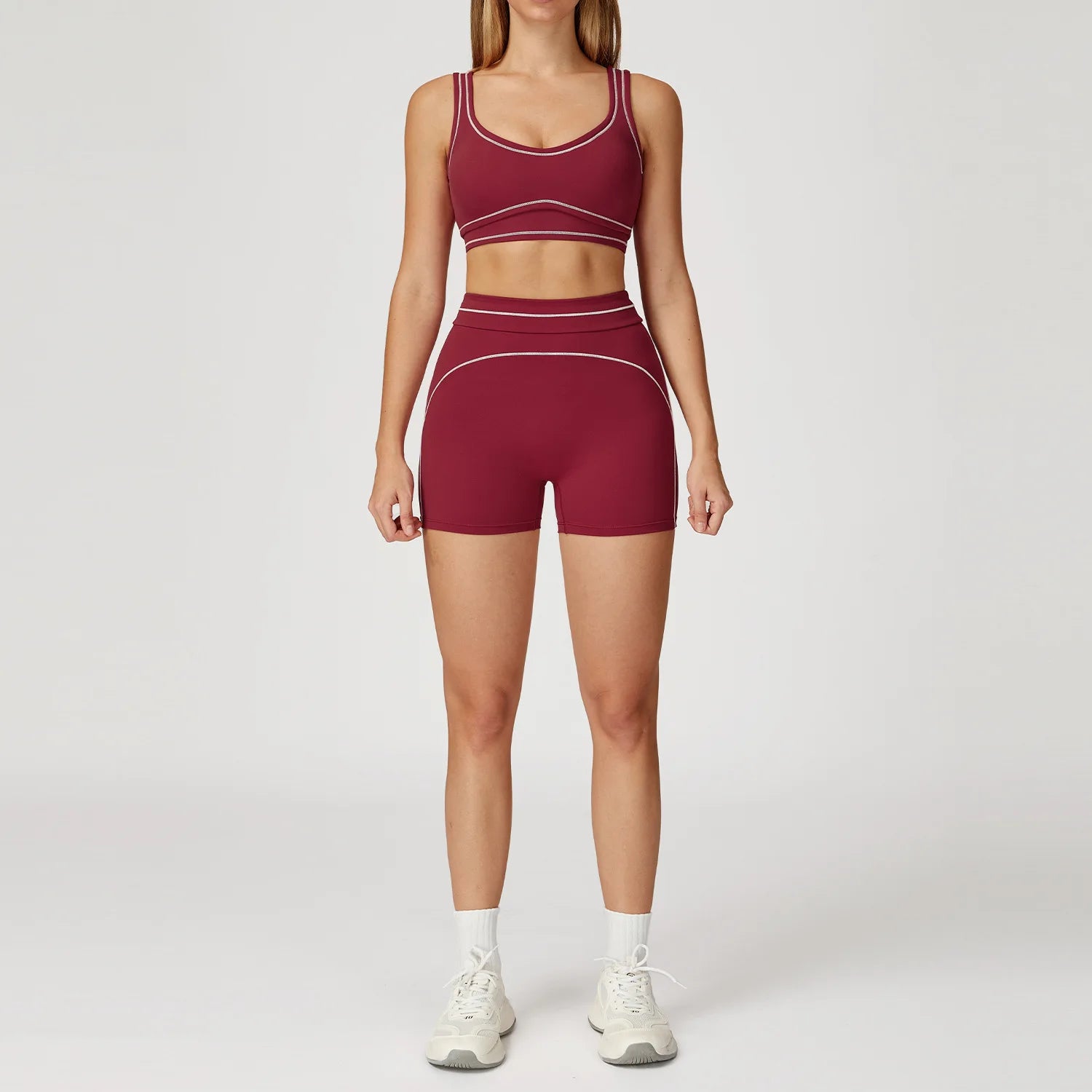 SWELTERING 2PCS Yoga Set Gym Clothes Athletic Wear Fitness Set Tracksuits Yoga Suit For Women Sports Bra Gym Leggings Sportswear - ATFH